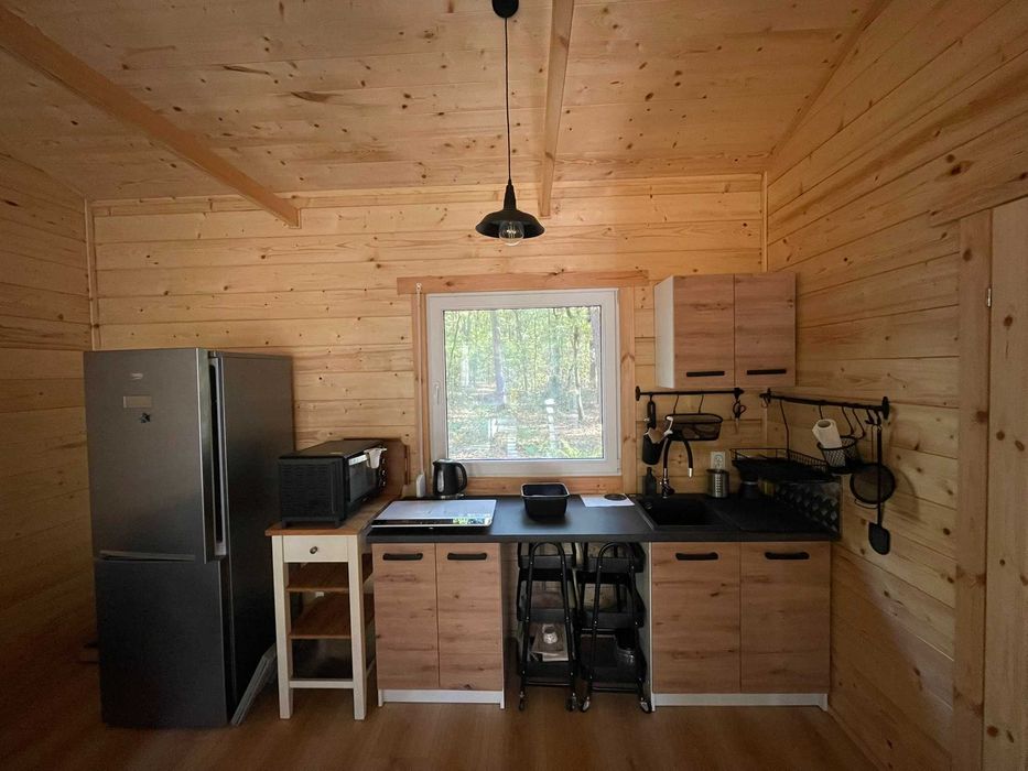 Domek letniskowy 40 m² w lesie, 200 m od jeziora – Rościnno, Skoki
