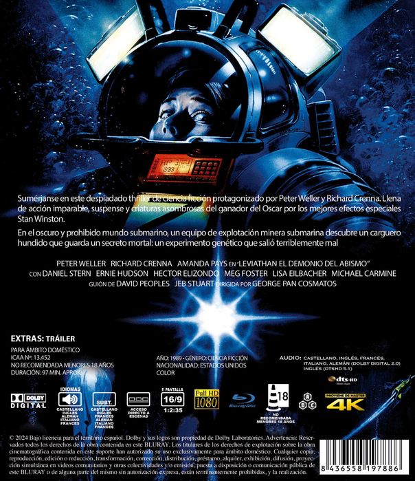 Leviathan,El demonio del abismo/O Mistério dos Oceanos (Blu-Ray)