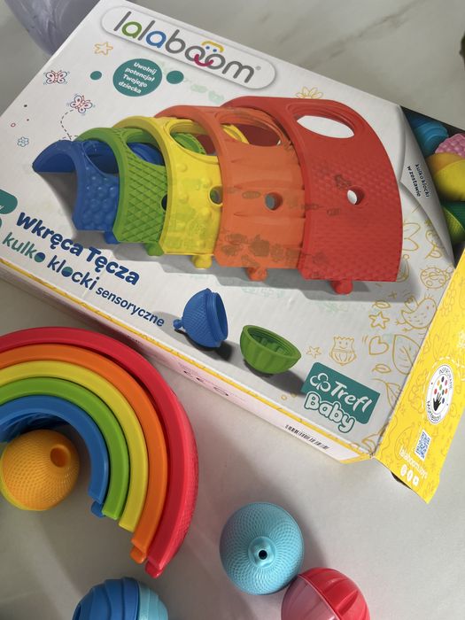 Lalaboom trefl 2 zestawy  sensoryczne