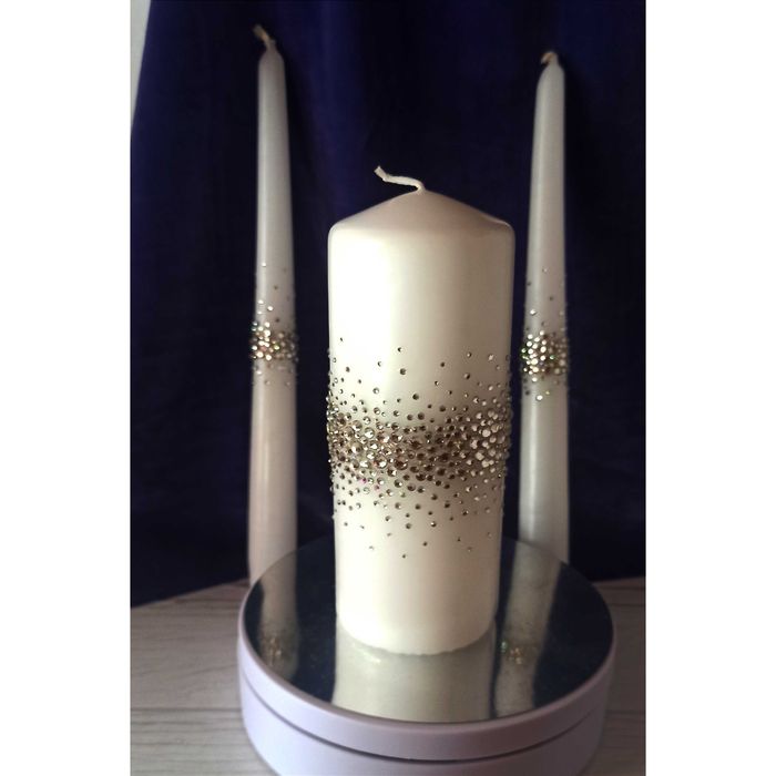 В наличии Семейный очаг свадебные свечи, весільні свічки. Пишите