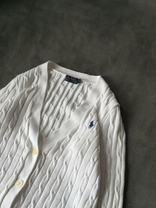 Ralph Lauren Cable Knit Cardigan Sweater кардиган свитер ральф лаурен