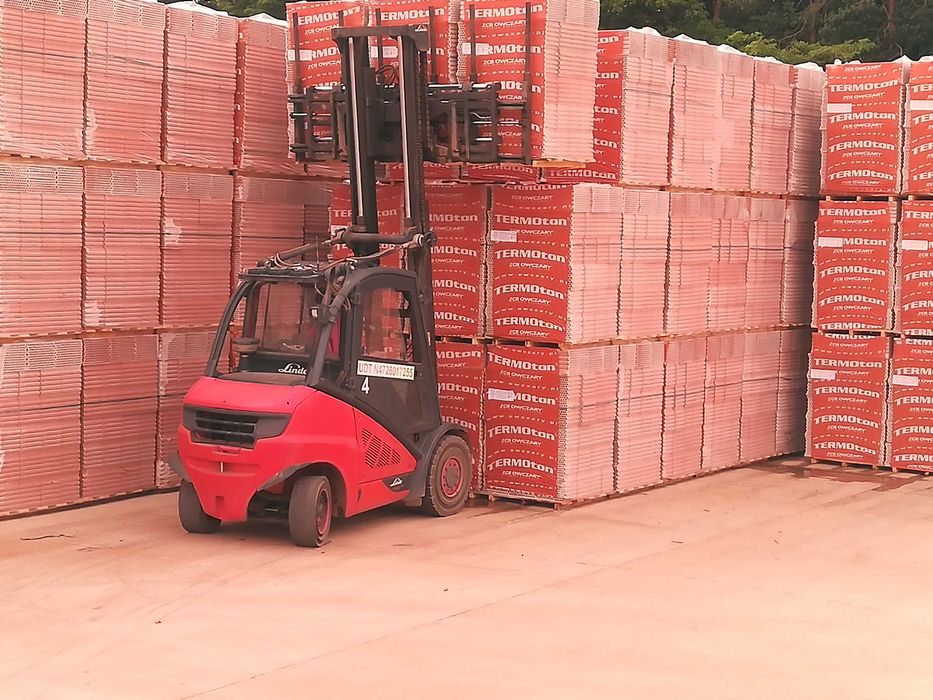 Pustak Ceramiczny na klej Termoton P+W25 "S" z dostawą typ Porotherm