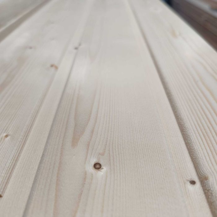 Deska świerkowa boazeria, na ule, na budy, do kempingu pióro-wpust 8mm