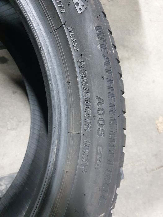 Opony 235/50R19 Bridgestone WeatherControl  2021r  całoroczne