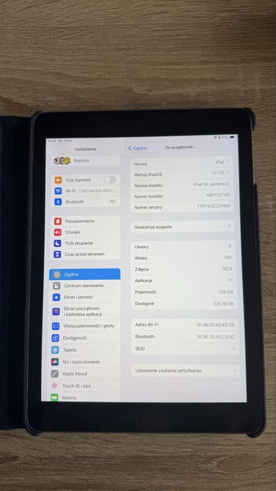 Sprzedam iPad 6 generacji