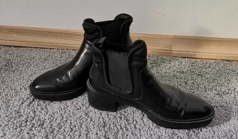 Чоботи лофери Zara 40 EU