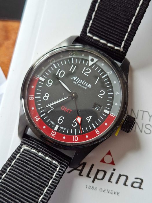 Zegarek męski Alpina Startimer Pilot GMT