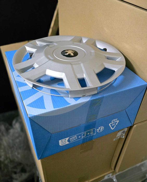 Pack 4 Tampões Auto-caravana / Carrinha Fiat / Citroen / Peugeot 15"