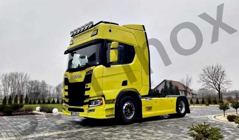 Orurowanie dolne na grill Scania S / R malowane proszkowo