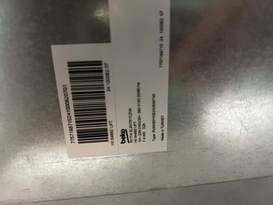 Płyta indukcyjna Beko