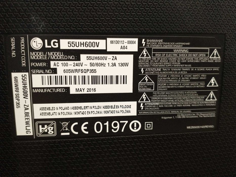 LG 55UH600V – 55 cali – Stan bardzo dobry + GRATIS Android Box!