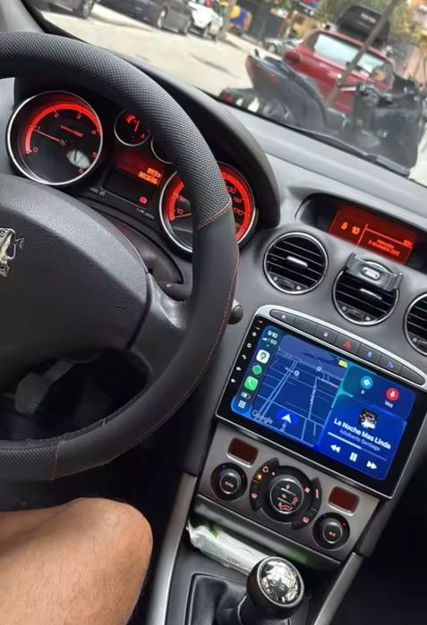 Radio 2 DIN 308 / RCZ / 408 (4+32 GB) + Carplay e Android Auto