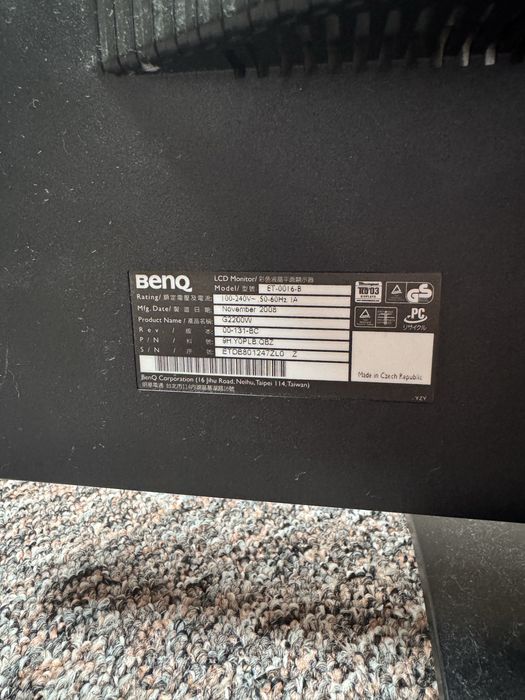 Monitor BenQ G2200W — oddam prawie za darmo