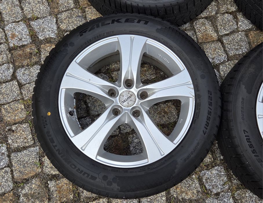 Felgi Autec 17 5x120 Opony 225/55 Volkswagen Transporter, BMW,Insignia