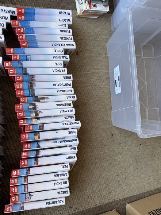 Kolekcja przewodnikow. Przewodniki albumy
