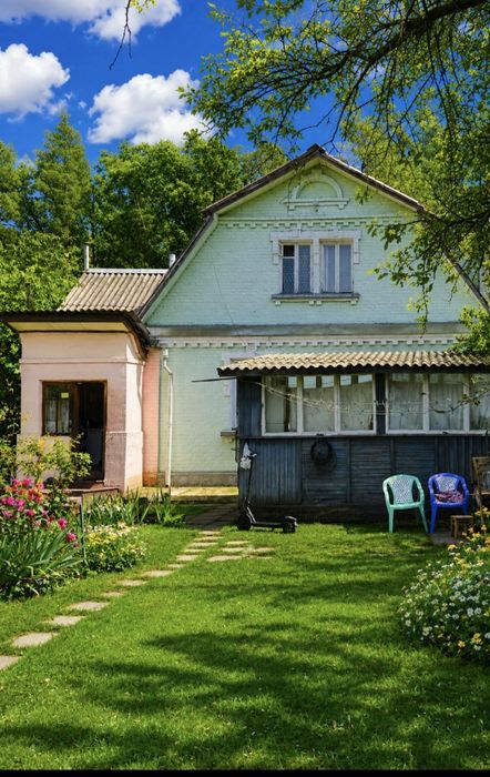 Продаж окремого будинку 100 м2 ЦЕНТР ВОРЗЕЛЬ в лісовій зоні 14 соток землі ! ГАЗ ! ВАУЧЕР  СЕРТИФІКАТ +