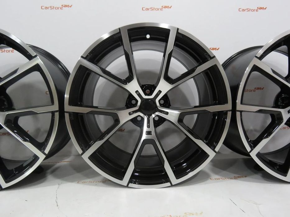 Jantes Look Bmw 728M 20 x 8.5 et 25 +10 et 40 5x112 Preto + Polido