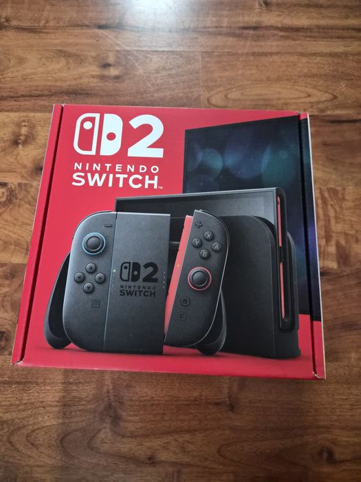 Oryginalne pudełko Nintendo Switch 2 (samo pudełko)