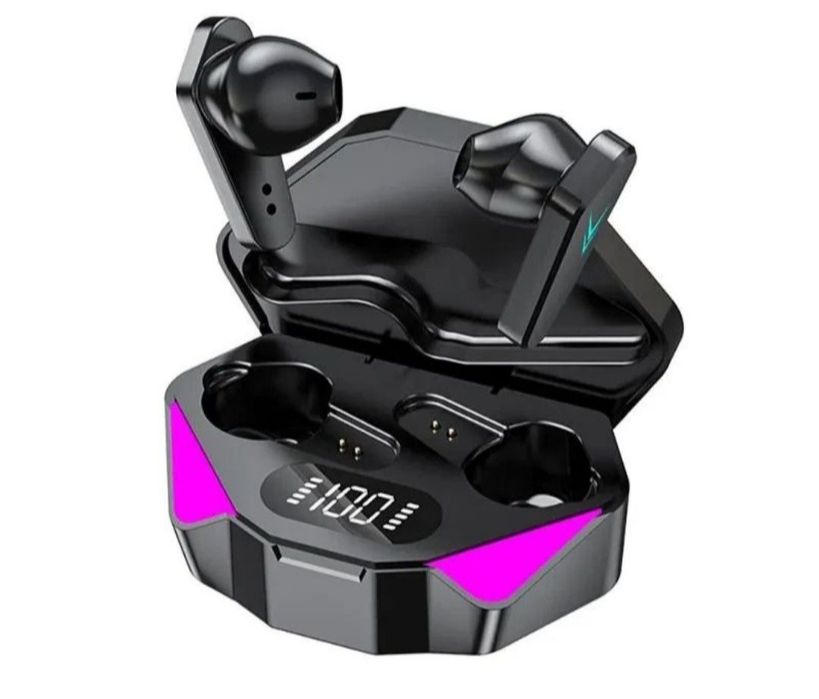 Беспроводные детские Bluetooth наушники с ушками и подсветкой Cat-23M