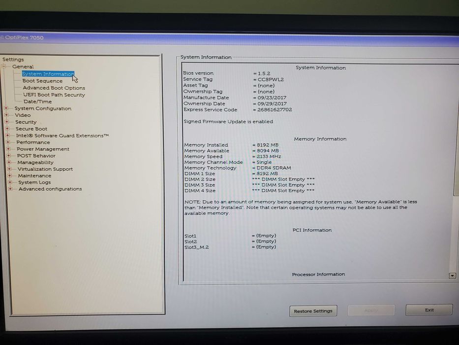 Dell Optiplex 7050 biurowy energooszczędny i7 6700 3,4GHz
