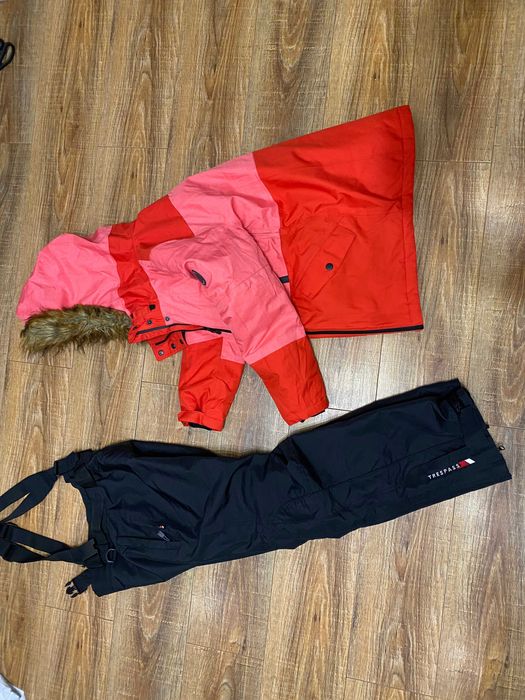 Лижний костюм зимний комбинезон на девочку оригинал Next р.XS