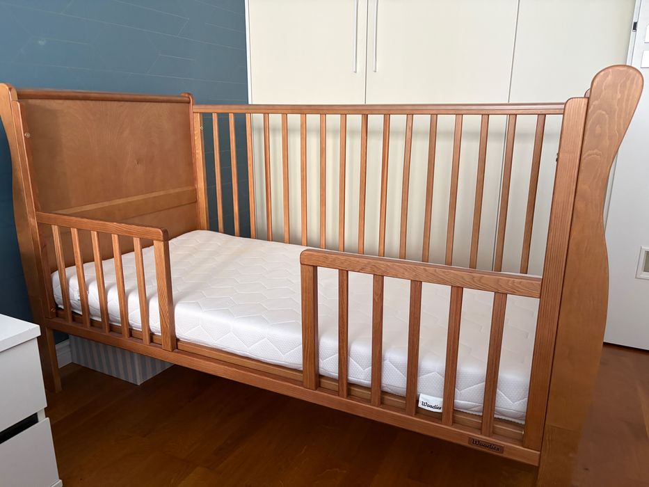 Łóżeczko dziecięce Noble Cot Bed vintage 140×70 cm