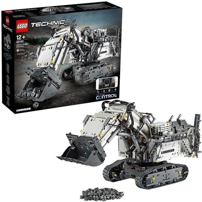 LEGO Technic 42100 Koparka Liebherr R 9800