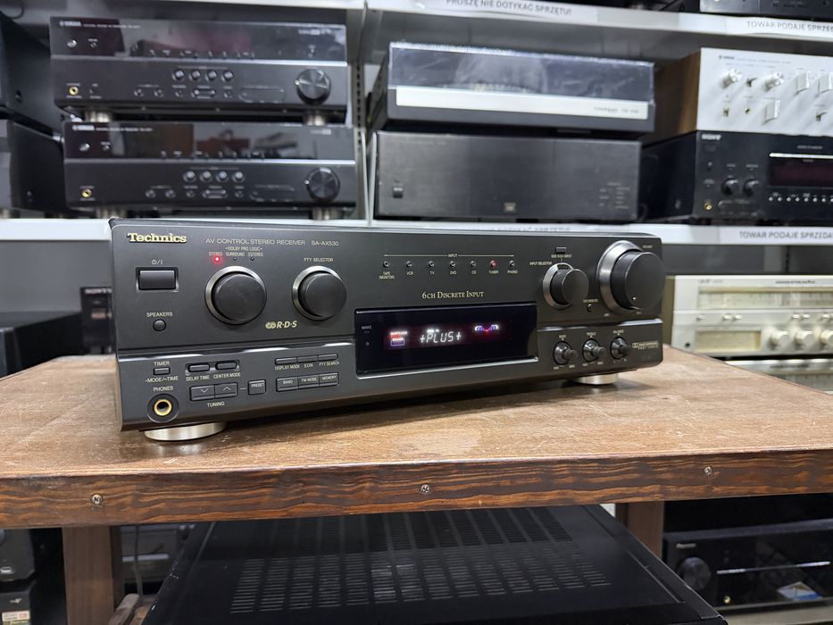 ‼️ Technics SA-AX530 – Amplituner AV 5.1 z Dolby Digital, DTS, Dolby Pro Logic i Wieloma Wejściami Audio-Wideo | Audio Room