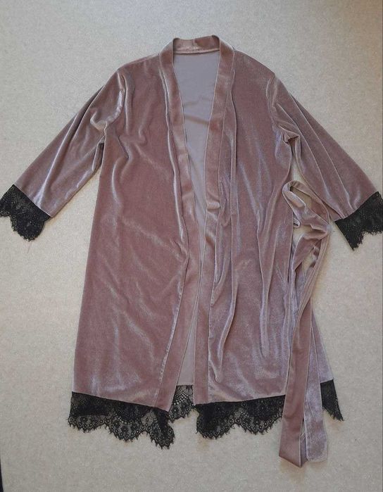 Велюровий халат жіночий