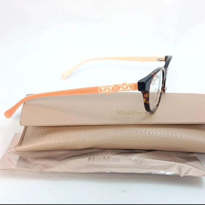 MAX&Co. Okulary Korekcyjne Damskie Żółwowe Zerówki Nowe Oryginalne