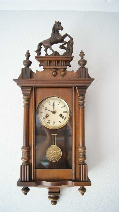 254 Zegar wiszący mechaniczny Junghans z 1912 roku