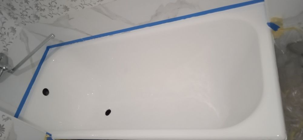 Наливной Акрил для ванн. Реставрация ван наливным акрилом Бесплатно  к