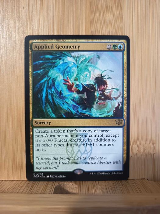Magic MTG Applied Geometry Rare Secrets of Strixhaven