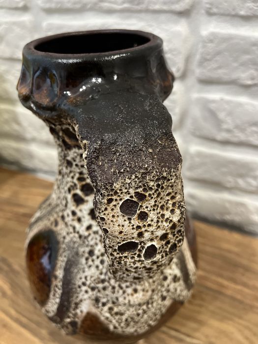 Piękny wazon z 60 lat + szkło ozdobne PRL idealne na prezent