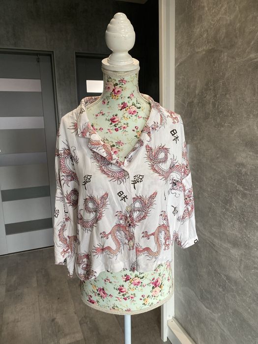 Koszula w chińskie smoki M 38 Besrhka