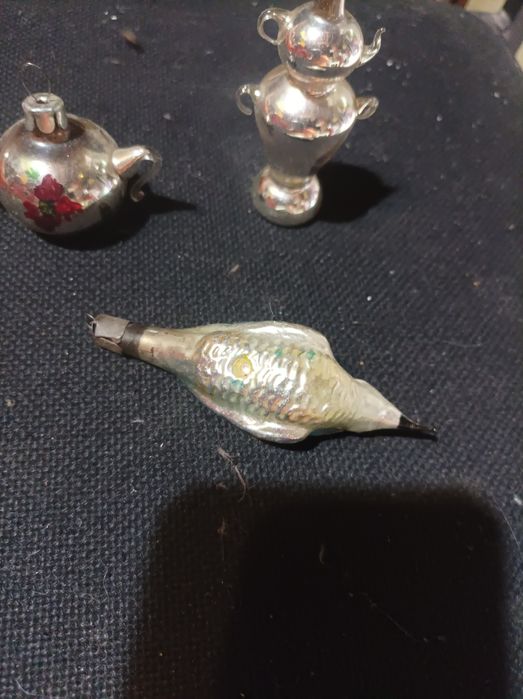 Ялинкові прикраси ссср скло