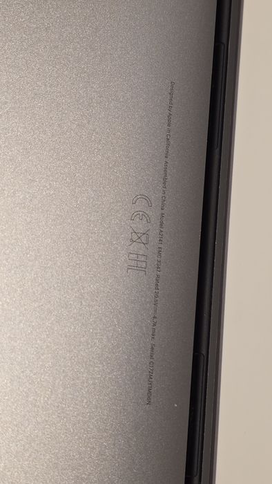 Laptop MacBook Pro 16 i9 2,3GHz 16GB 1TB SSD kupiony w Polsce Dokument