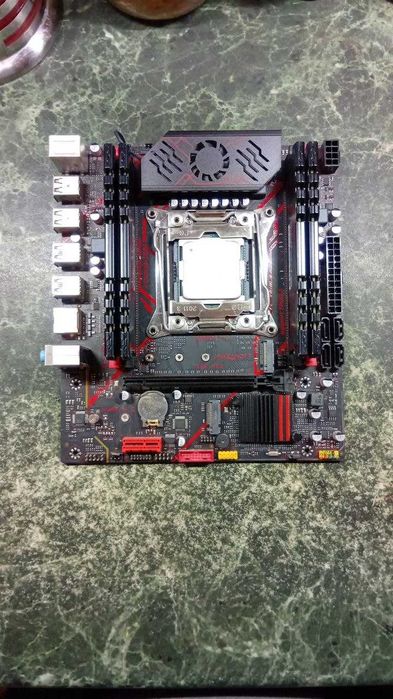 комплект на 2011v3 + 2667v4 3.5mhz 8\16 + ddr4 16gb 2666 в 4 канале