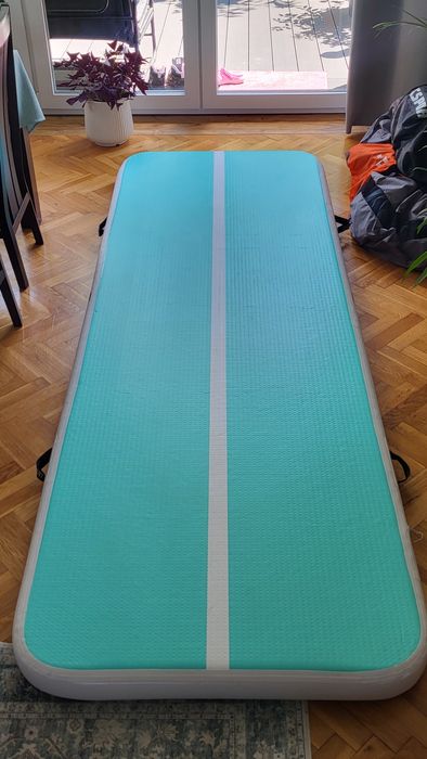 Nadmuchiwana mata gimnastyczna, Airtrack,  3m.