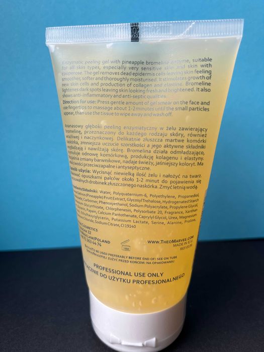 Peeling enzymatyczny THEO MARVEE profesjonalny LeMagnifique do twarzy
