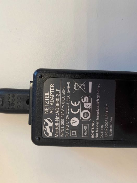 Zasilacz 12V 3,33A Netzteil