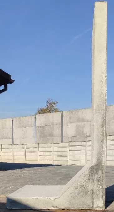 Mur oporowy typu L, mury oporowe elki 200x100 prefabrykat muru elki