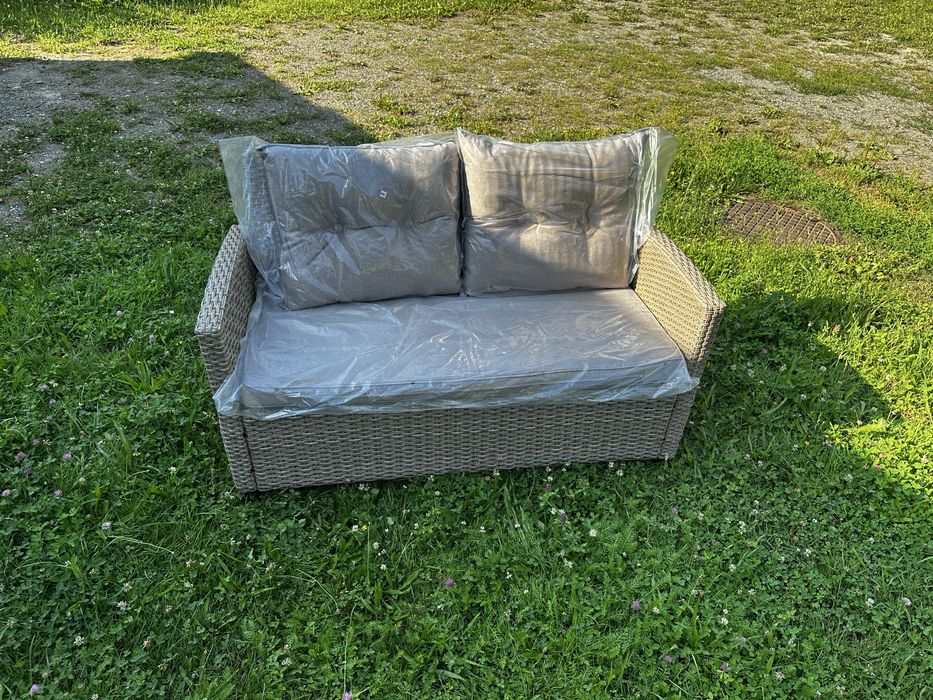 Kanapa  sofa ogrodowa nowa 123 cm