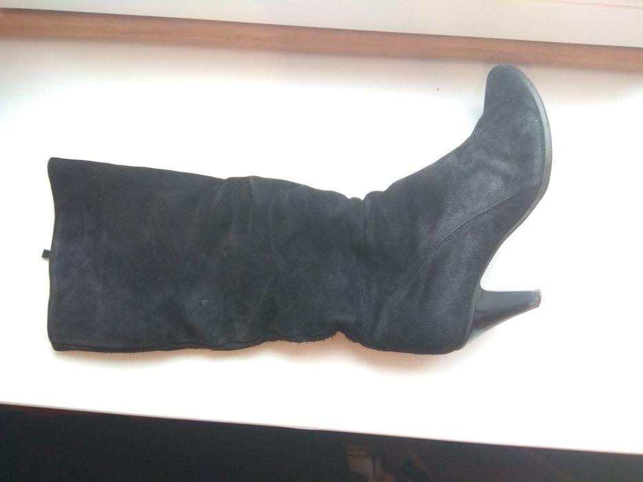 сапоги зимние замш 39р