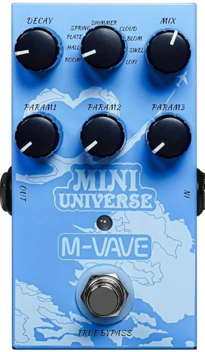Reverb m-vave mini Universe jak strymon