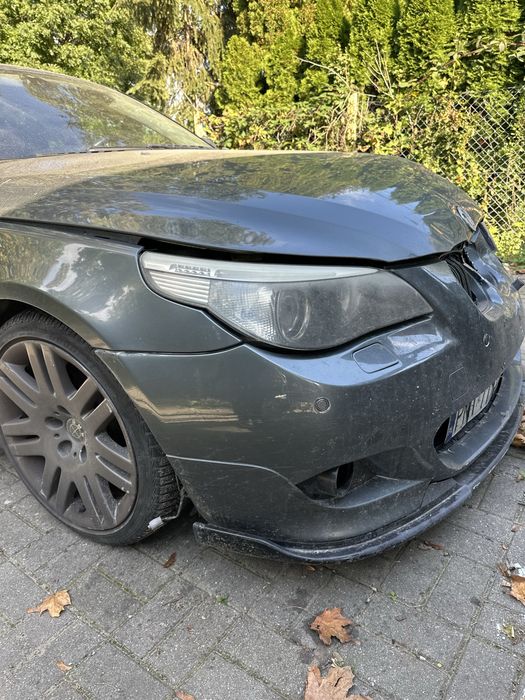 Bmw e60 po kolizji