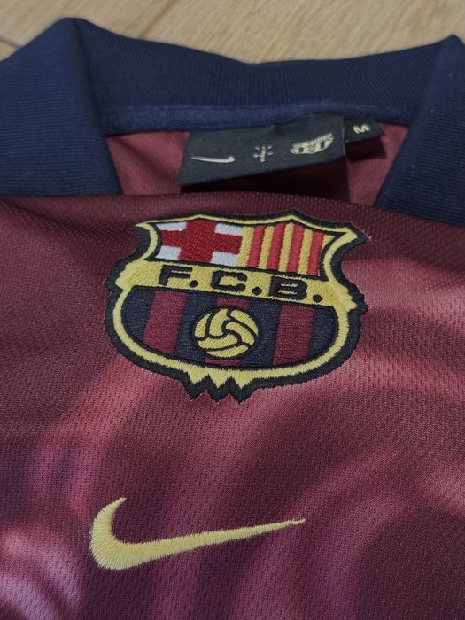 CJ X Nike X FC Barcelona Retro 2000/01 Home Skeleton Jersey M