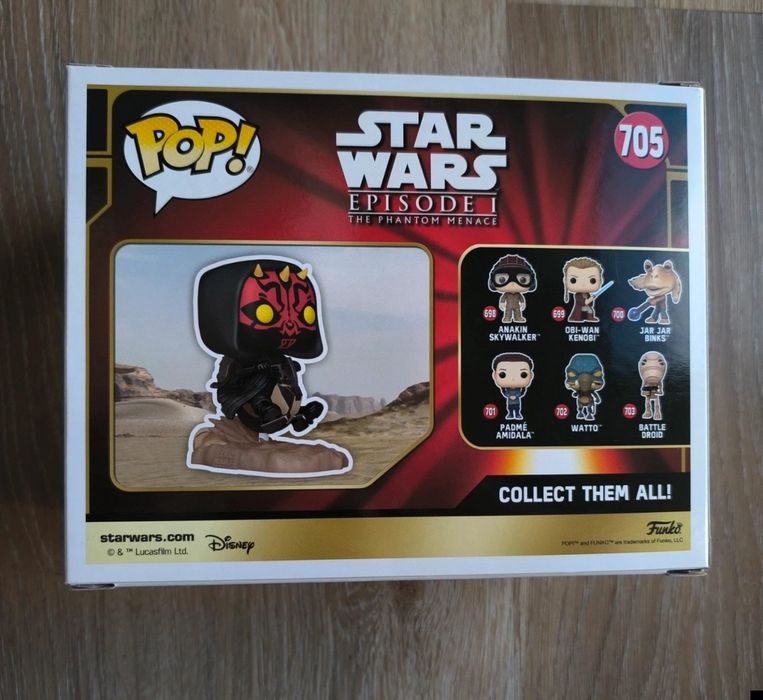 Funko Pop Darth Maul On Bloodfin Speeder #705 Star Wars