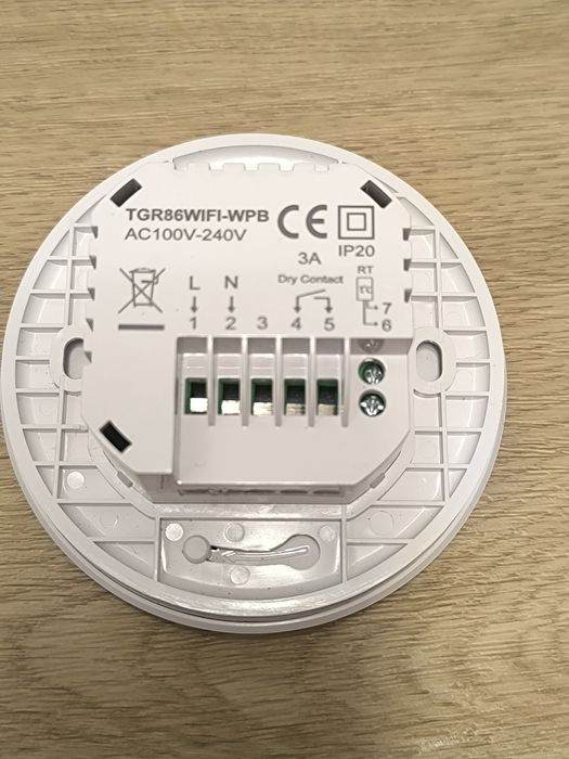 Termostat grzewczy do kotła gazowego, wodnego Tuya WI-FI Alexa