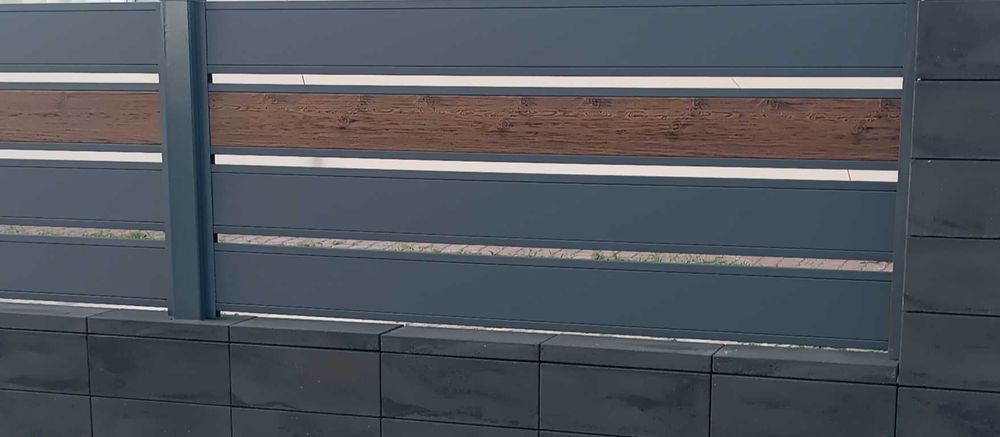 Sztachety metalowe profilowane z blachy - PRODUCENT